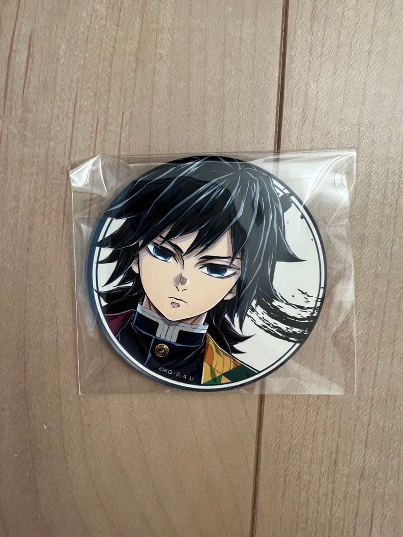 鬼滅の刃 柱展 マット缶バッジ 冨岡義勇