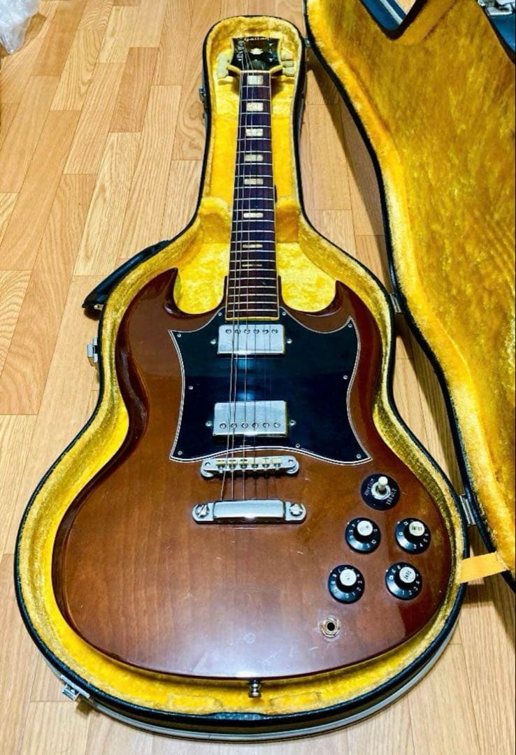 期間限定、送料無料！レア！ギャランSGタイプ　ビザールギター