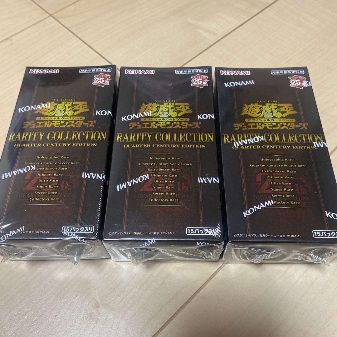 遊戯王　デュエルモンスターズ レアリティコレクション 3BOX