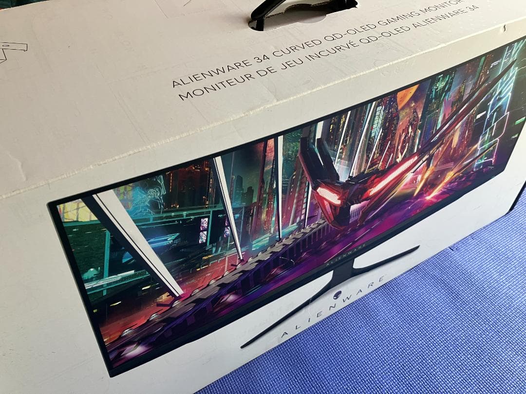 Alienware 34曲面QD-OLEDモニター AW3423DWF