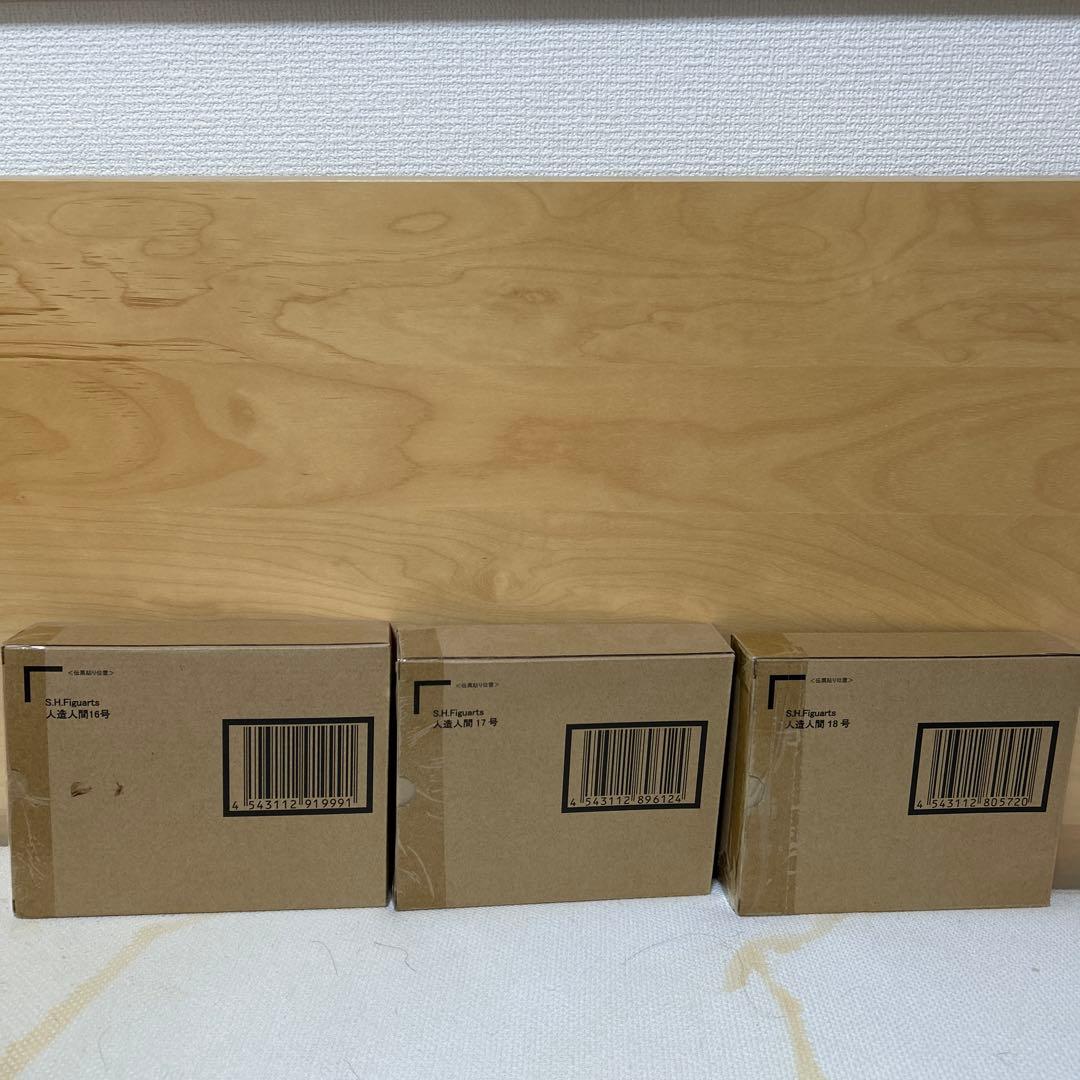 【輸送箱未開封】バラ可　SHフィギュアーツ 国内正規品　16号　17号　18号