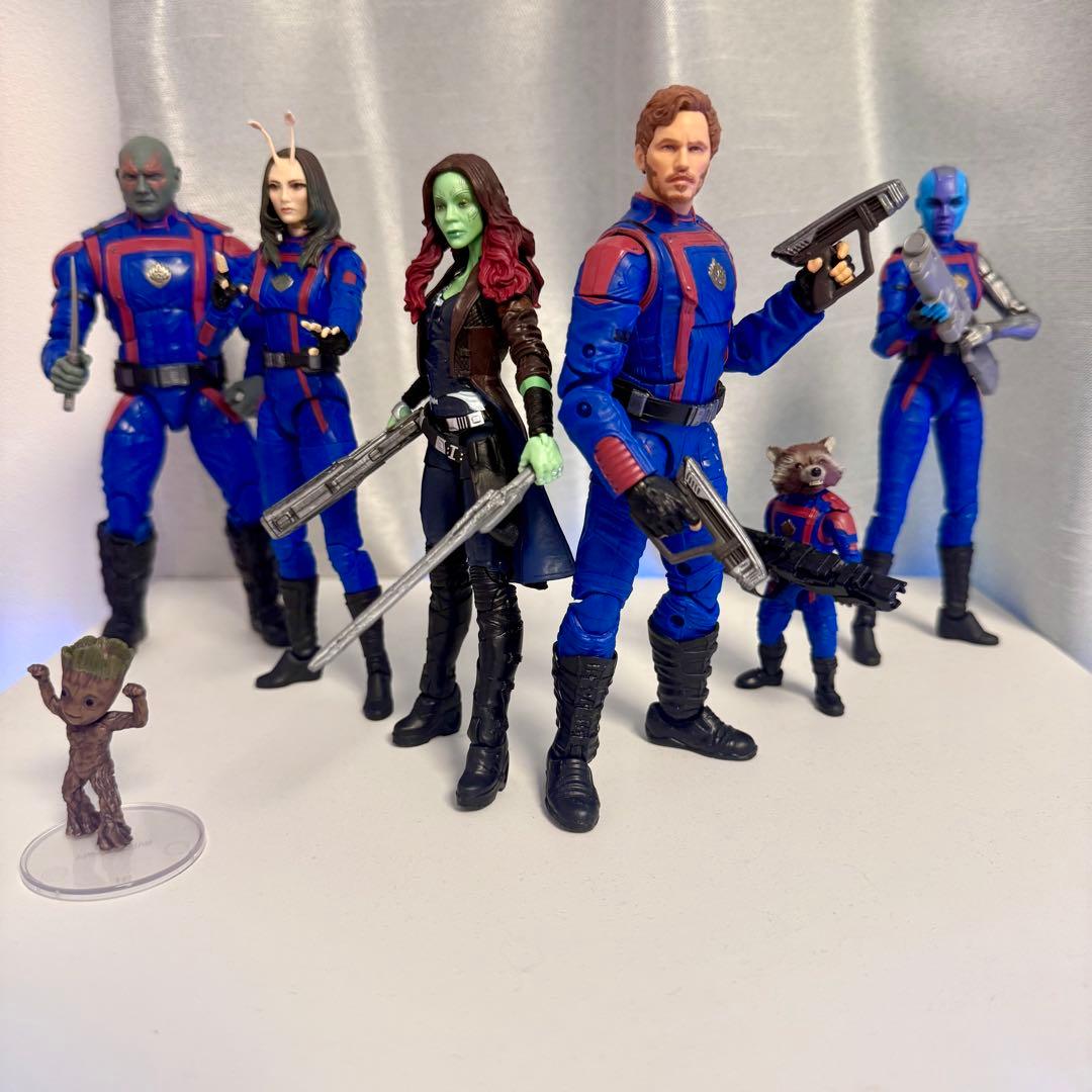 マーベルレジェンド ガーディアンズ・オブ・ギャラクシー　セット6体+おまけ付