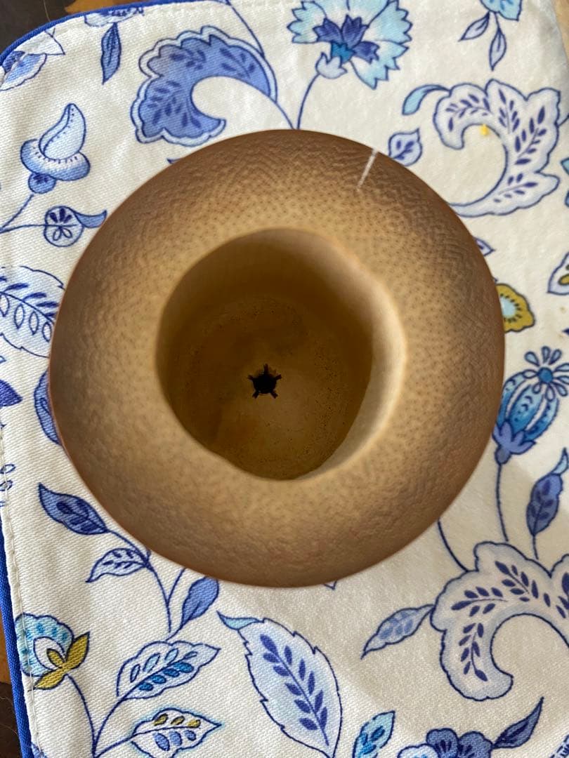 28日迄¥57,900〜お値下　黒田正玄作　炉・風炉蓋置　13代家元　即中斉書付