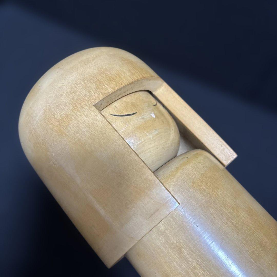 石田とみお作 童女 近代名作こけし 26センチ