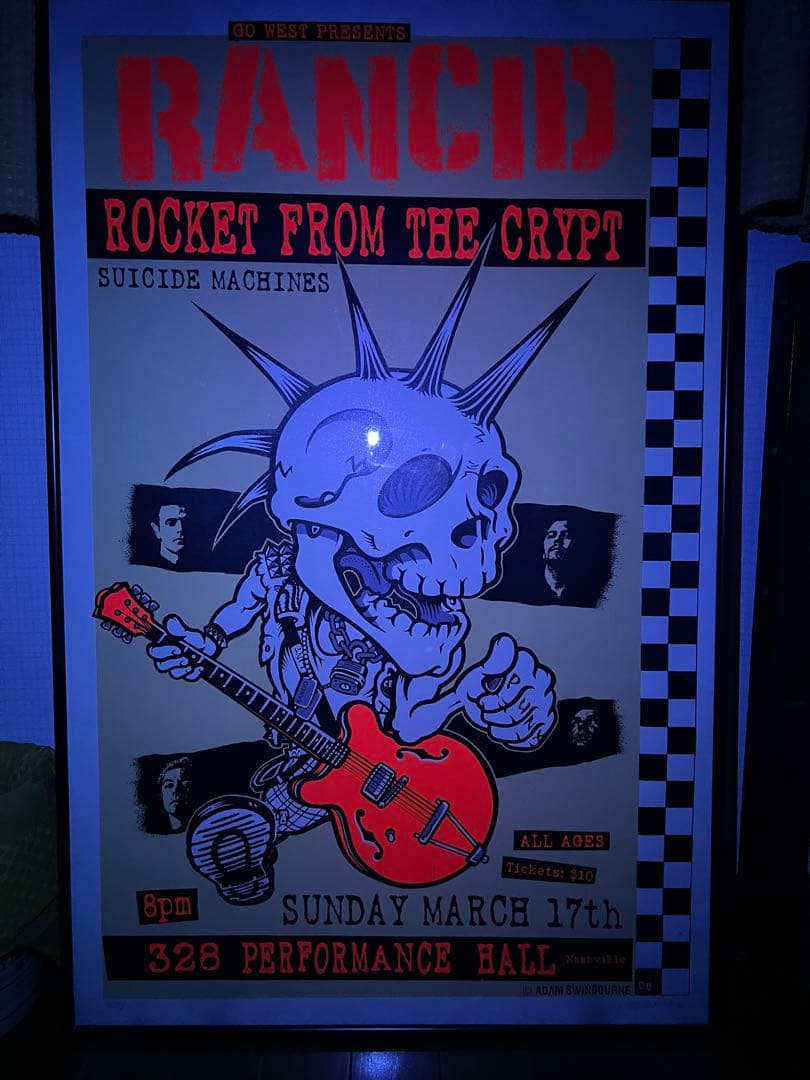 Rancid Rocket From The Crypt ポスター