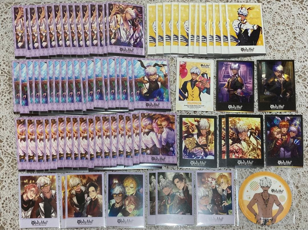 Obey Me!マモン グッズ261点まとめ売り