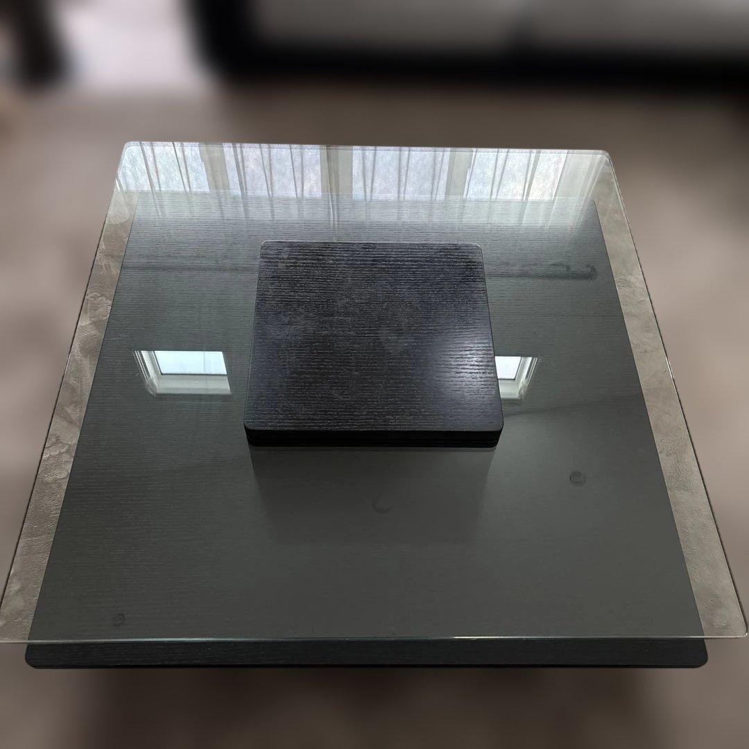 アルモニア　ARMONIA ガラスローテーブル