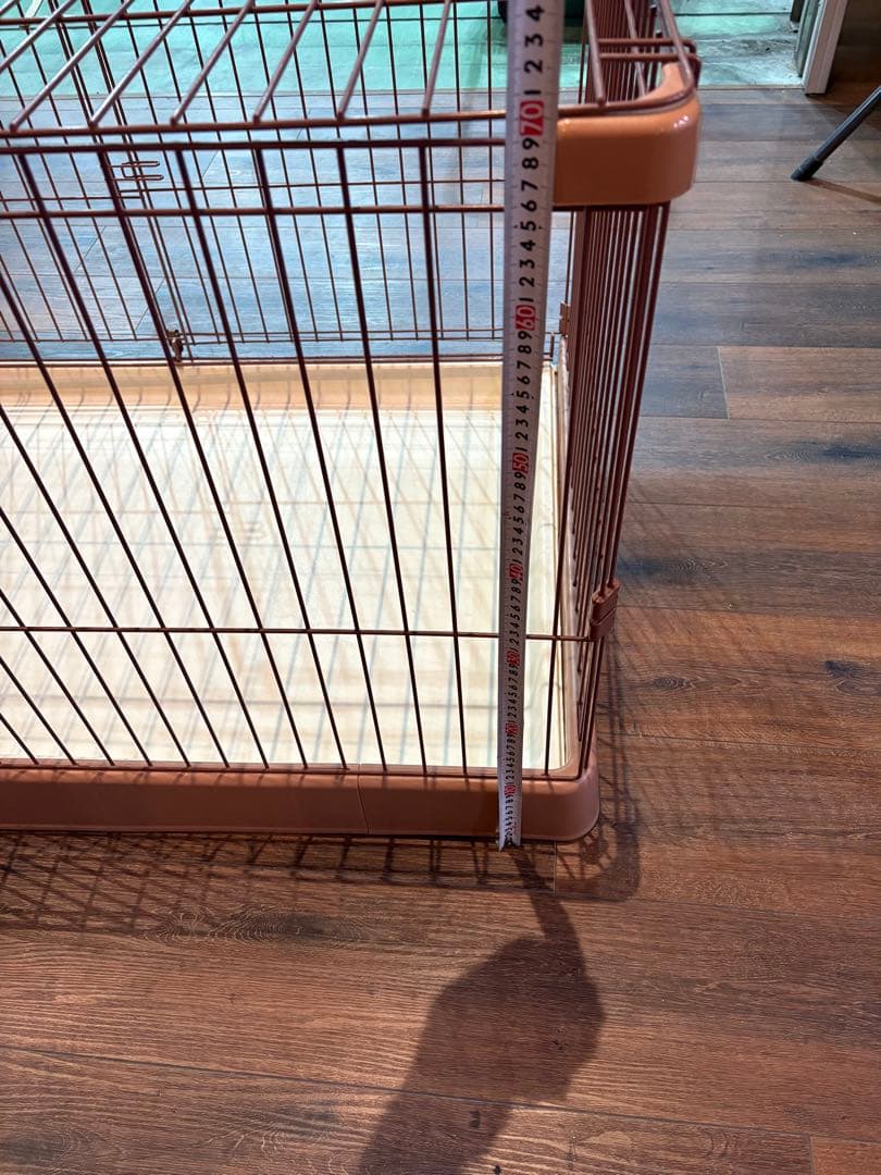 屋根付きペット用サークル