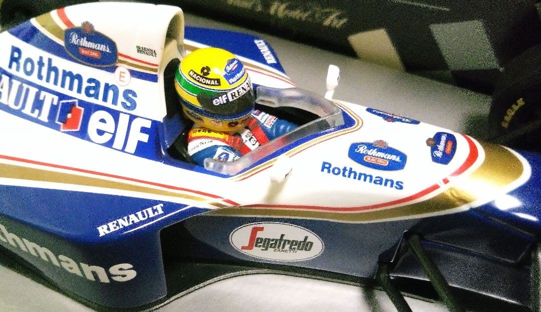 ミニチャンプス 1/18 F1 ウィリアムズ FW16 A.セナ リペイント