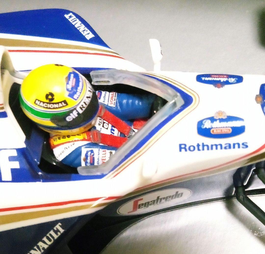 ミニチャンプス 1/18 F1 ウィリアムズ FW16 A.セナ リペイント