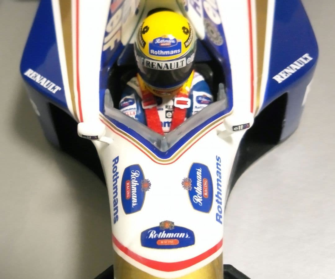 ミニチャンプス 1/18 F1 ウィリアムズ FW16 A.セナ リペイント