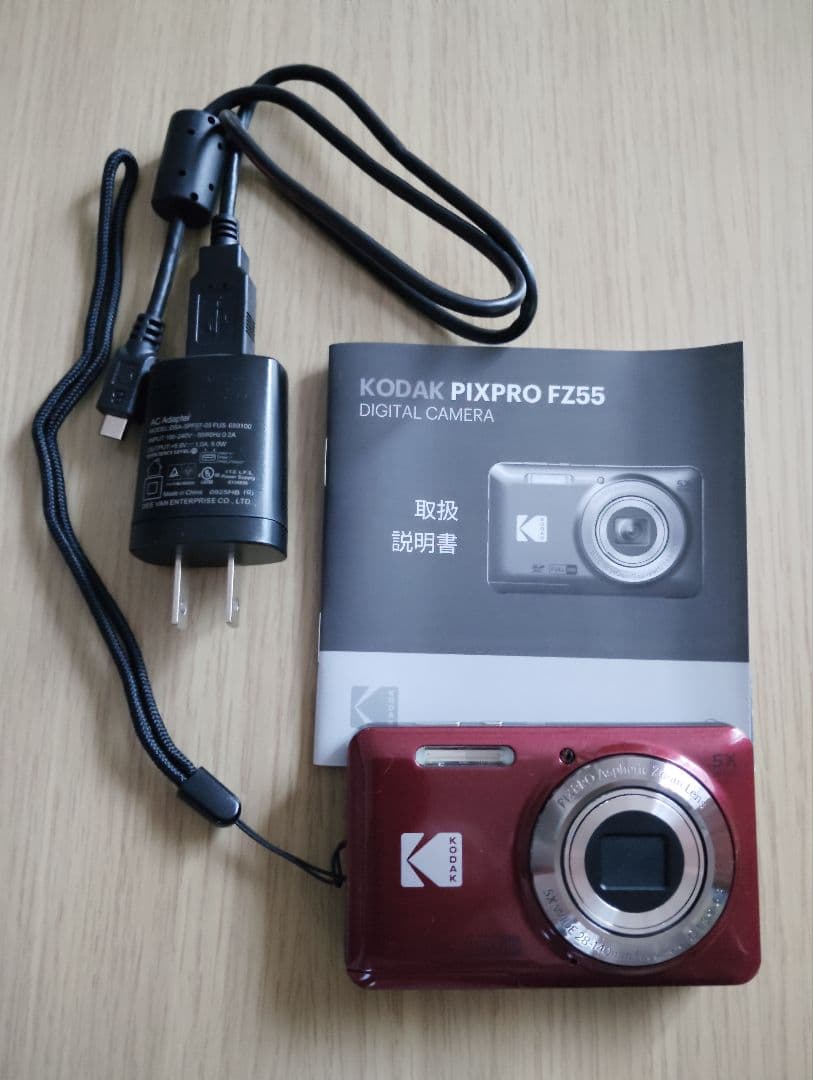 Kodak PIXPRO FZ55 デジタルカメラ 赤