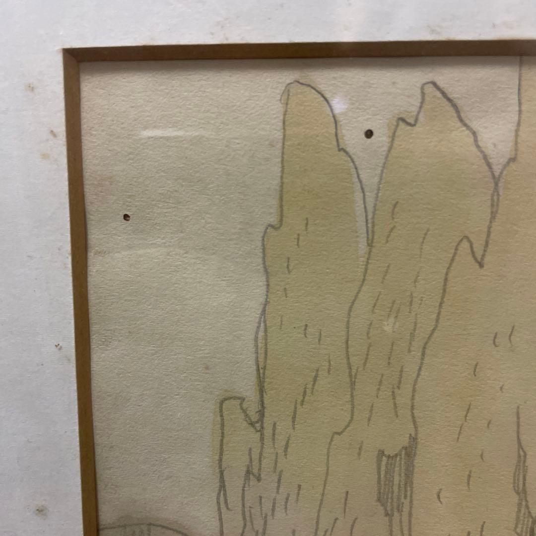 川島理一郎画伯　スケッチ