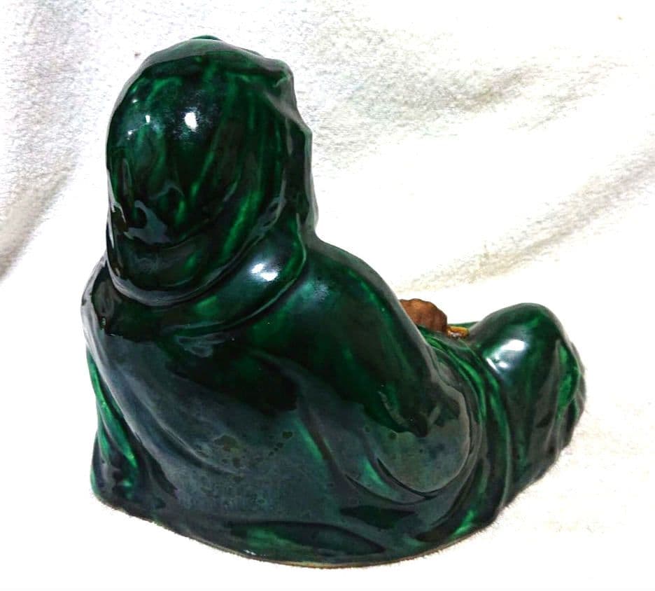 九谷焼達磨座像T170