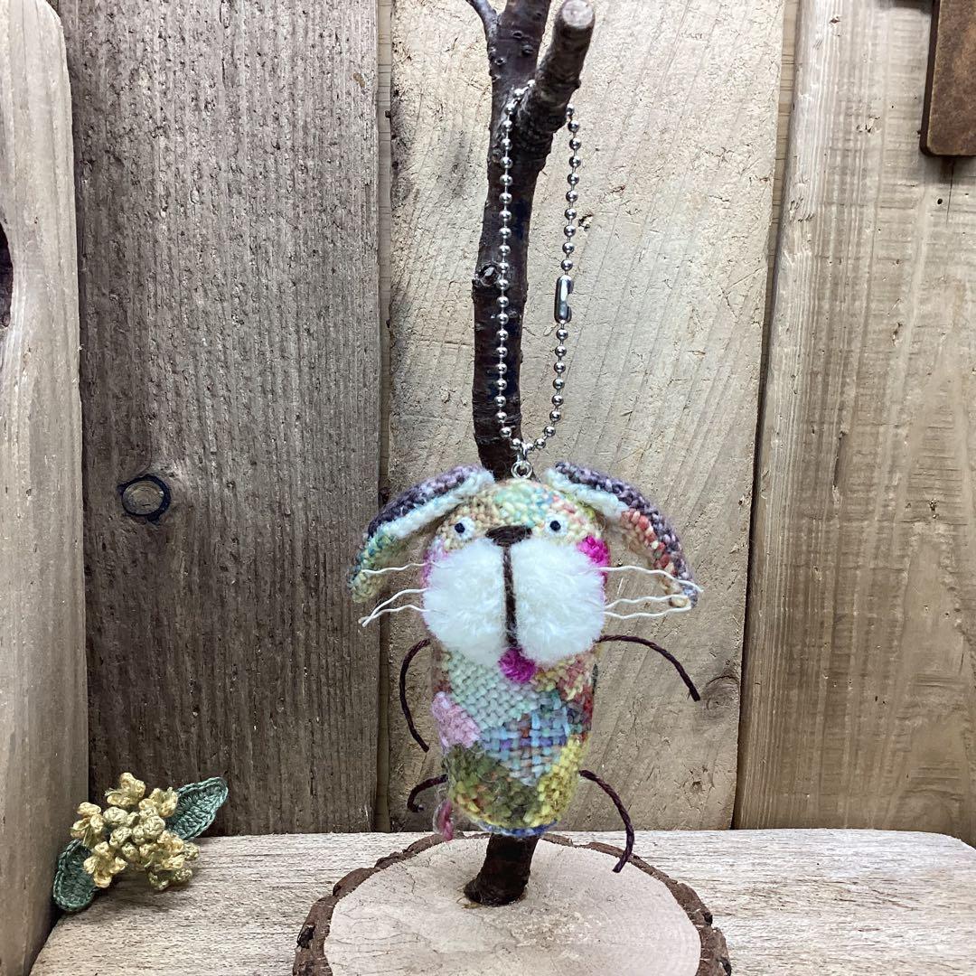 Rusty:ダーニング刺繍　ぬいぐるみ　2つ