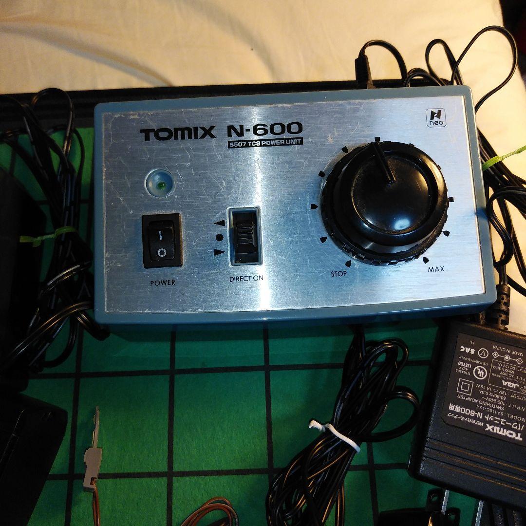 TOMIX　　5507　　Ｎ-600　　パワーユニット4台セット&フィーダー1本
