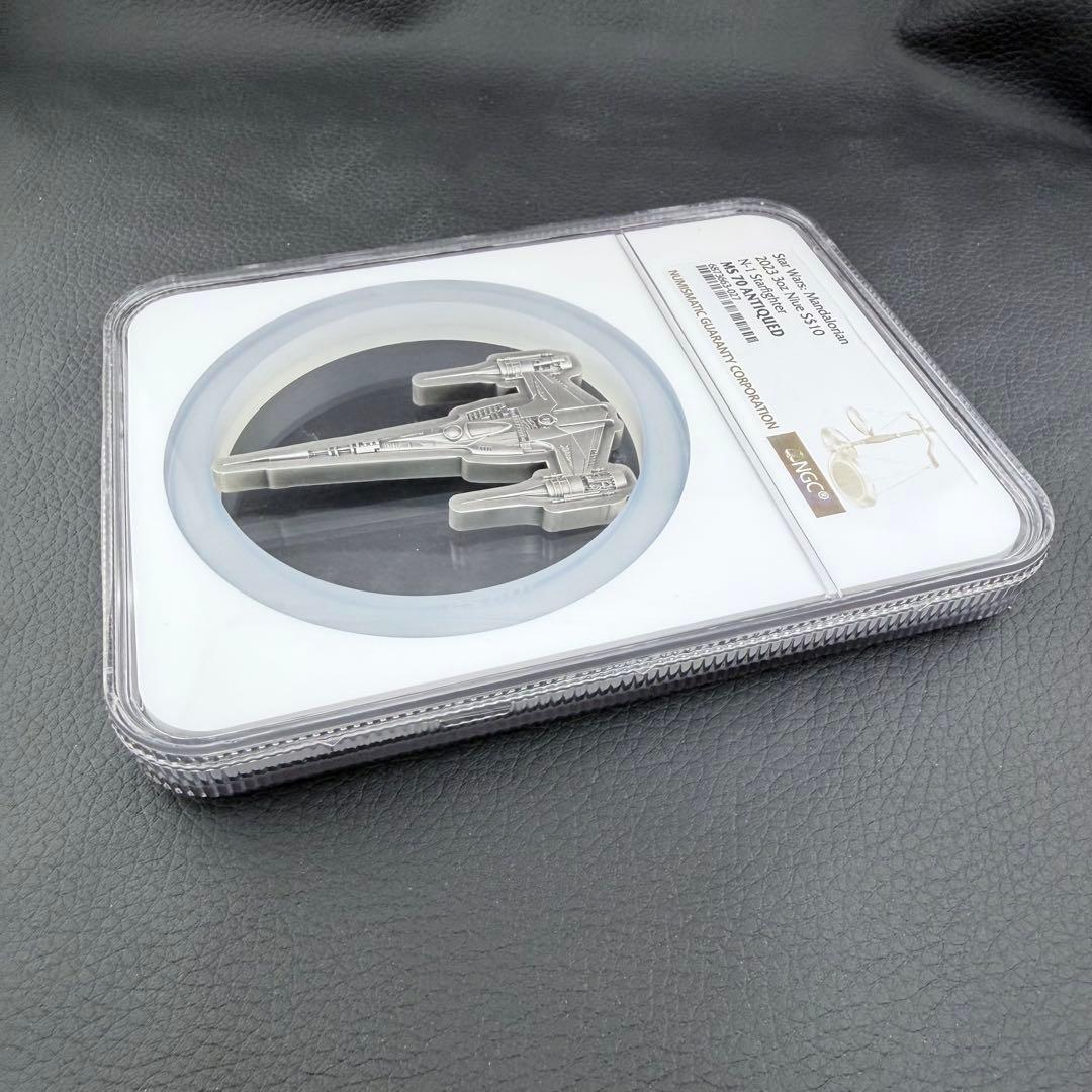 銀貨 ディズニー スターウォーズ NGC MS70 最高鑑定 3オンス 純銀