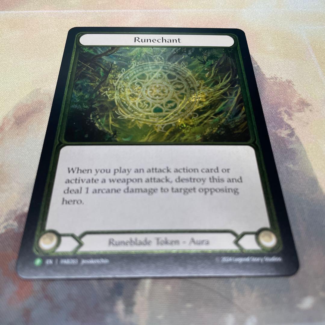 Runechant (Earth) Cold Foil　FaB
