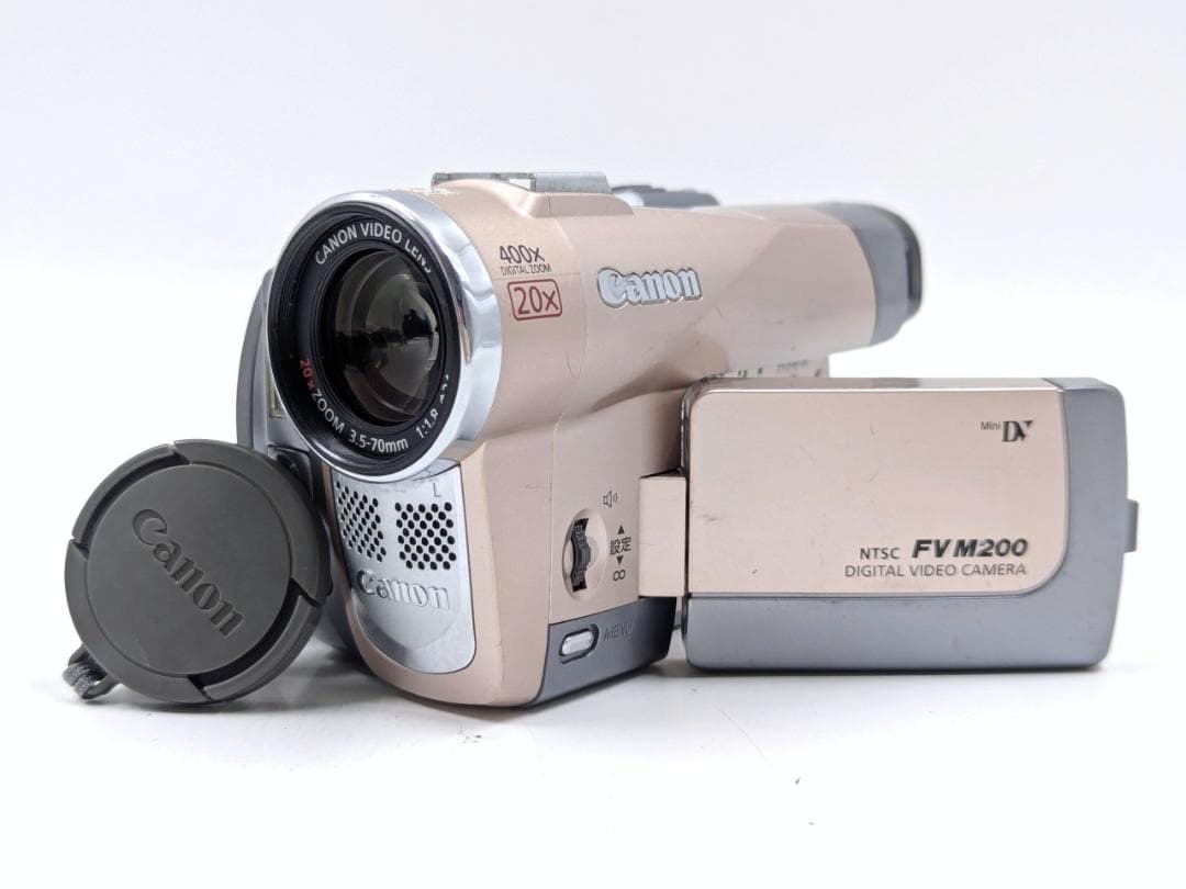 miniDVのダビングに！ Canon ビデオカメラ DM-FV M200
