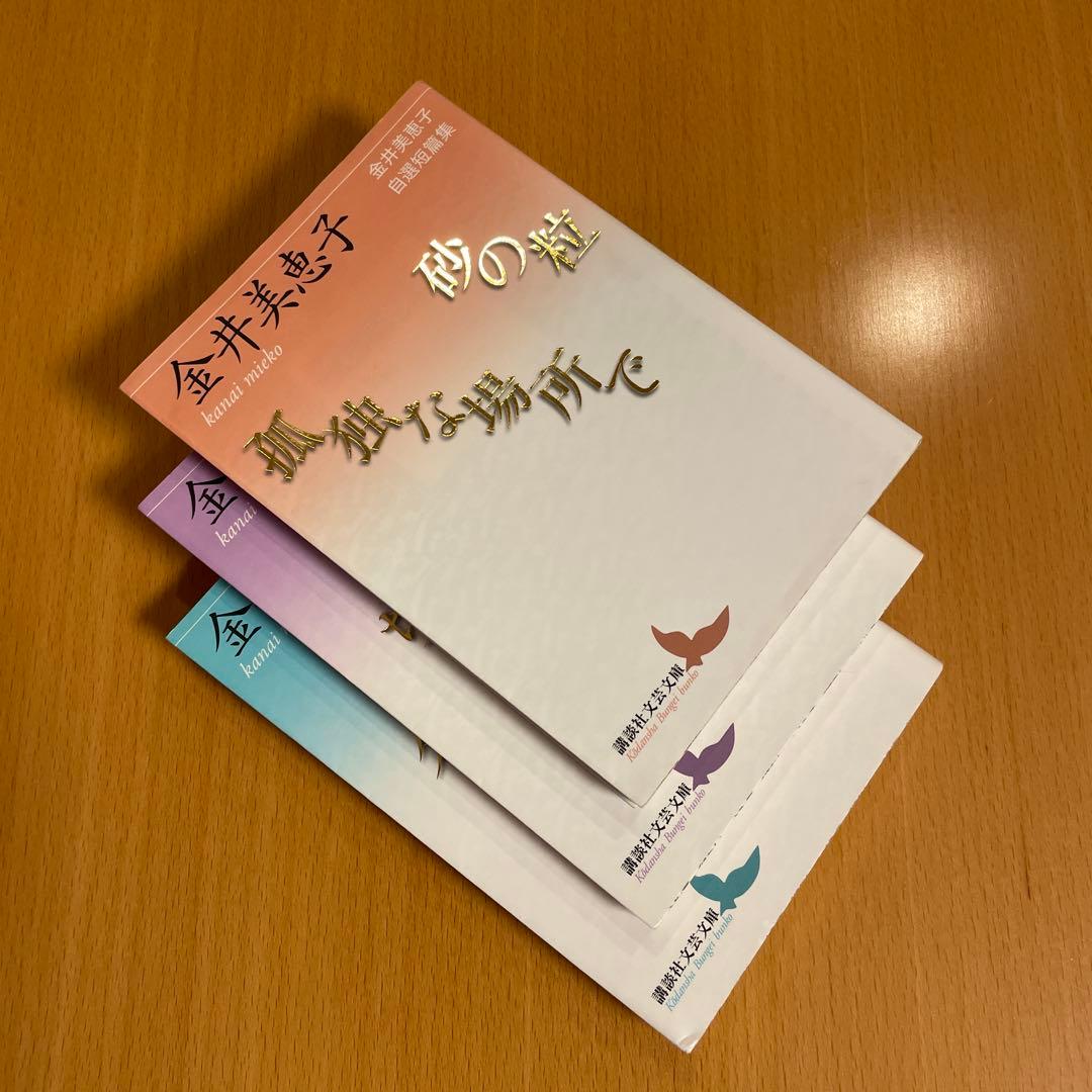 【絶版セット・希少・美品】 金井美恵子 自選短篇集 講談社文芸文庫 【匿名配送】