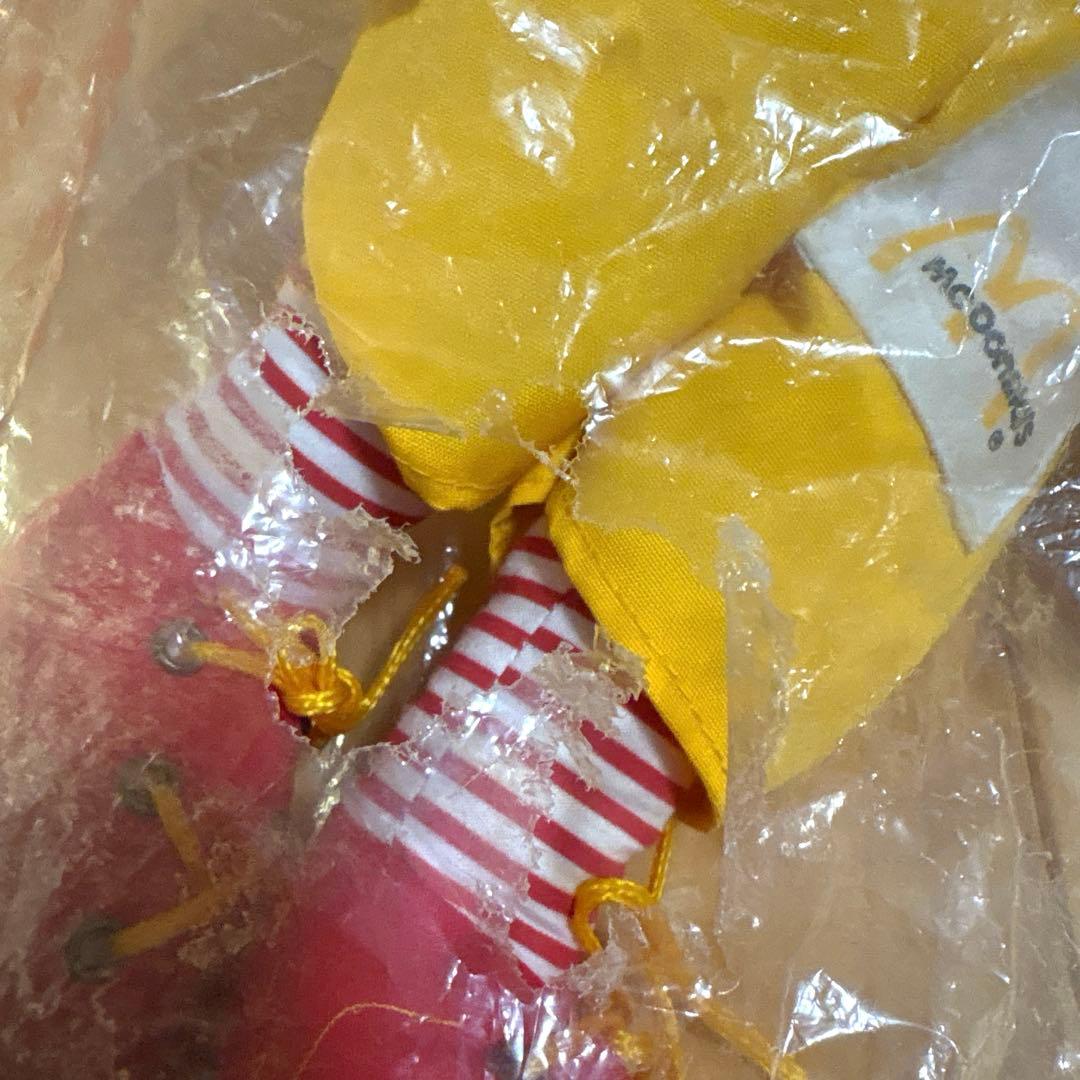 1984年　ロナルドマクドナルド　ぬいぐるみ　タグ付き　プラッシュ　人形