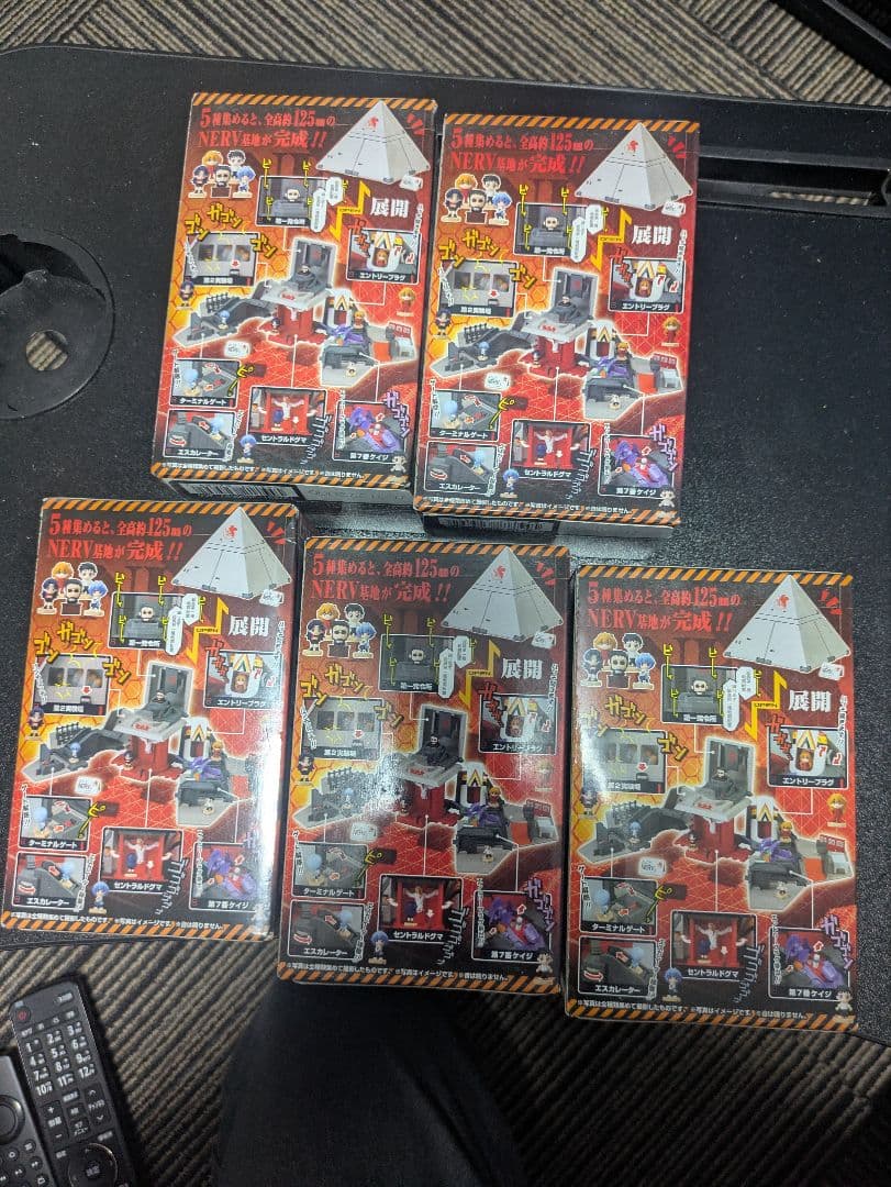 エヴァンゲリオンEVANGELIONようこそNERV基地ネルフ全5種セット