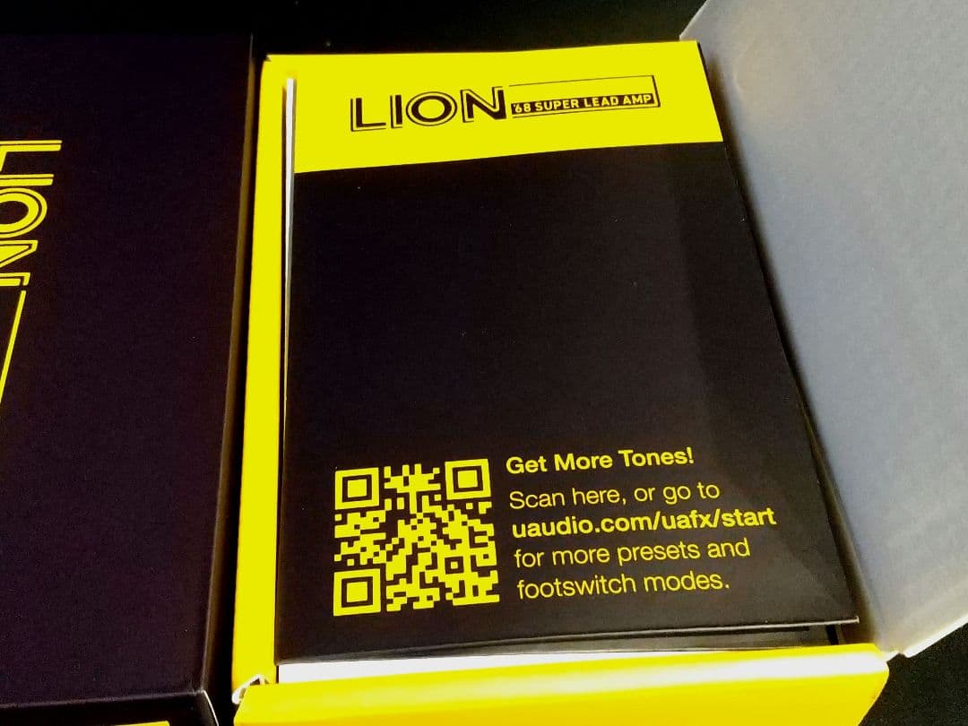 UAFX LION 68 SUPER LEAD AMP ギターエフェクター