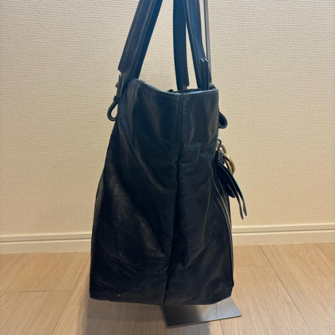 Chloé クロエ　エクリプス　 レザートートバッグ　ブラック