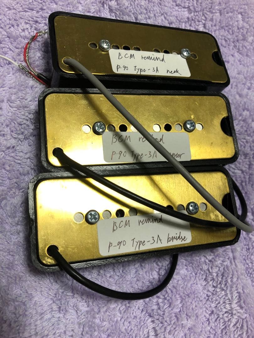 BCM rewind 3PU用　特殊P-90 Type-3A アルニコ5