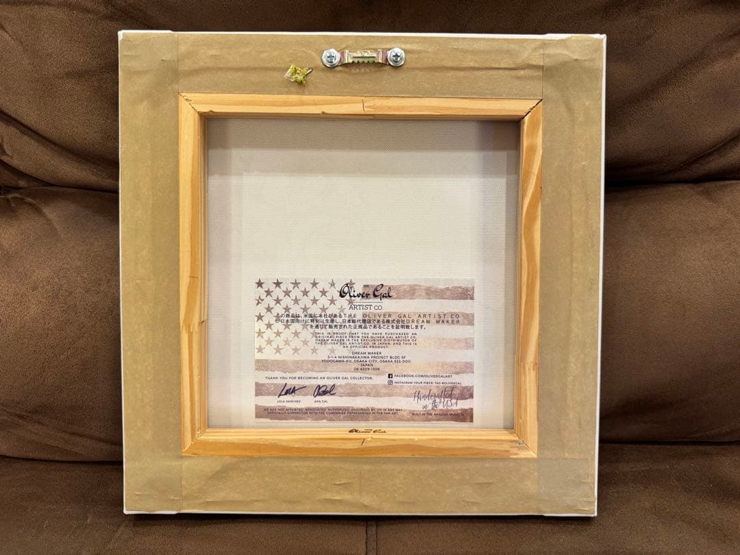 THE OLIVER GAL アートパネル 【正規品】