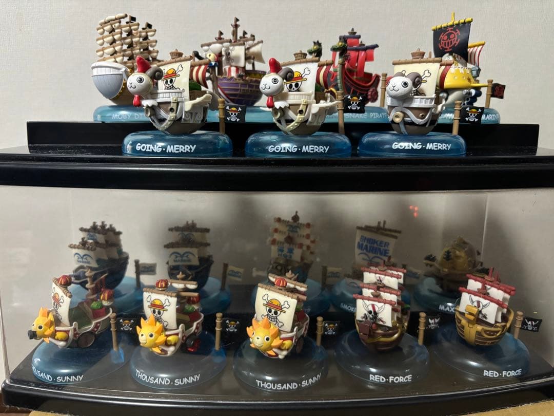 レア品　ワンピース　ゆらゆら海賊船フィギュアコレクション17個