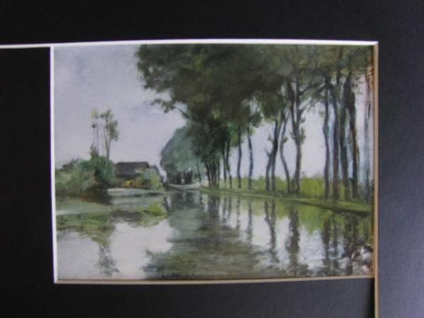 ジョン・ヘンリー・トワックトマン、「CANAL SCENE, HOLLAND」