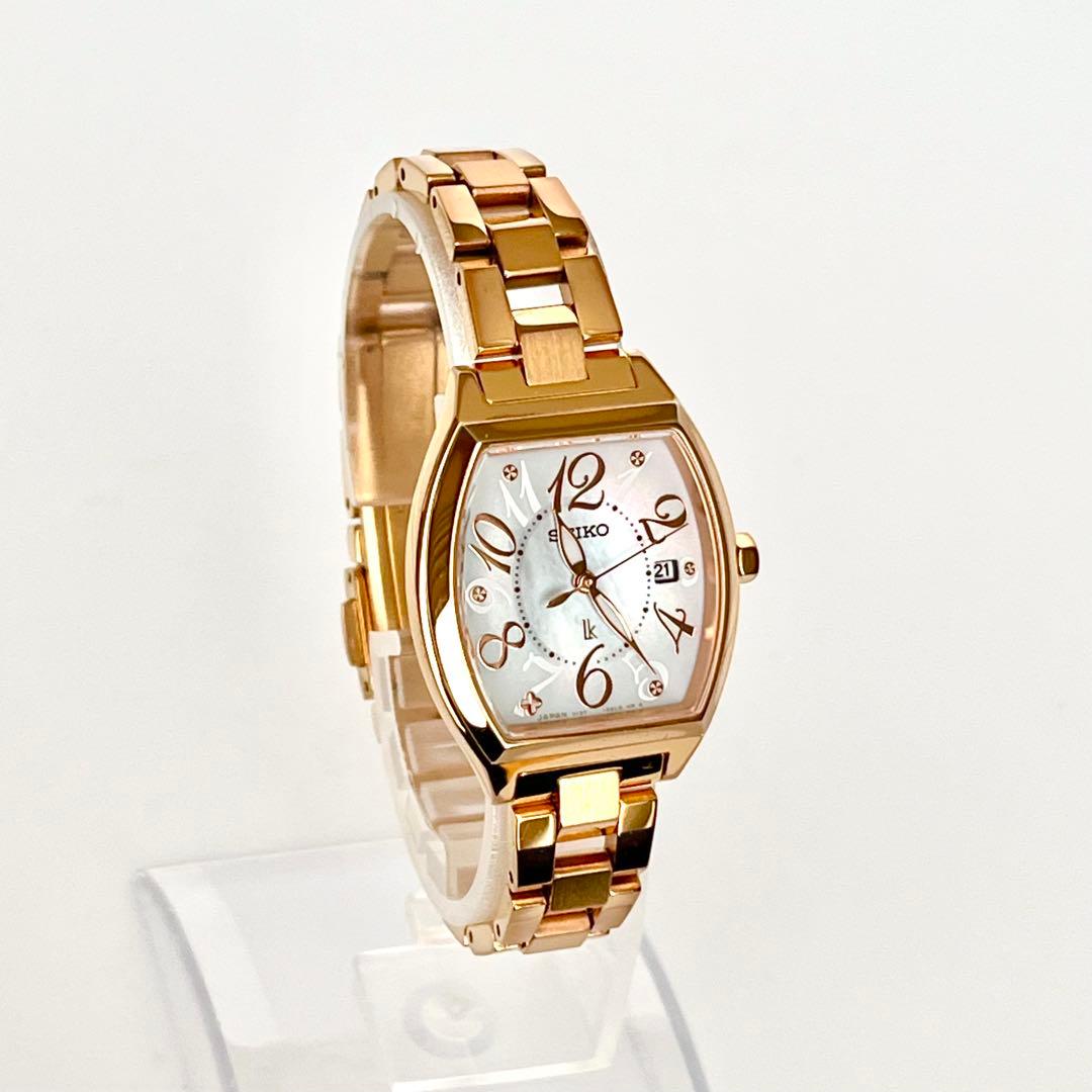 セイコー SEIKO ルキア レディース 腕時計 稼働 ソーラー s1978