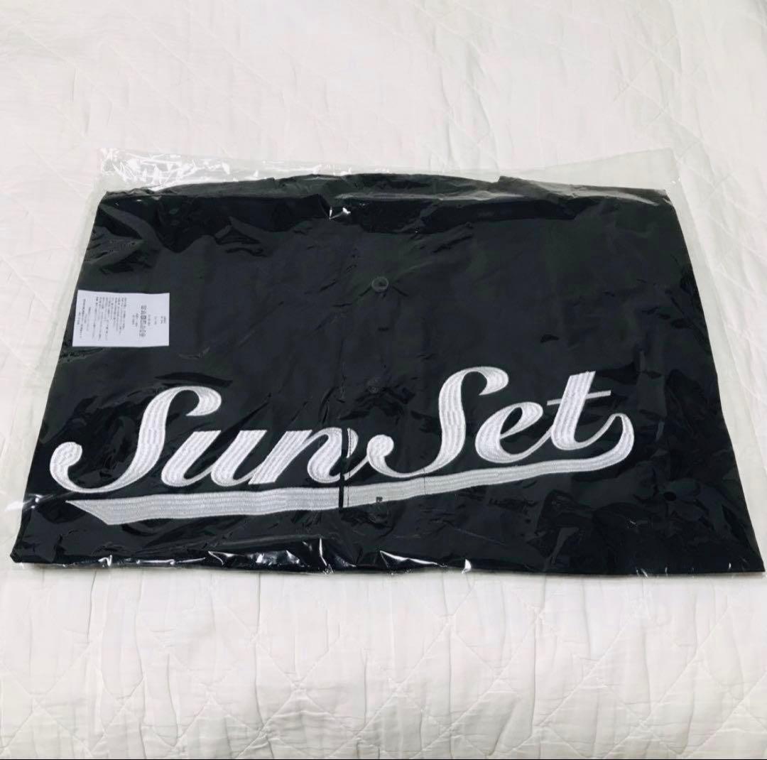 ♦︎新品未使用品♦︎豊洲サンセット2023♦︎ベースボールシャツ♦︎ブラック♦︎