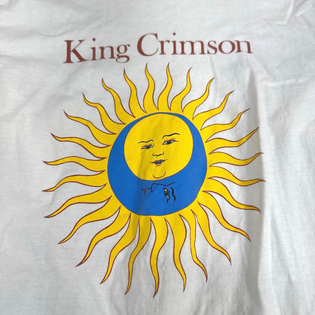 希少 90s King Crimson ヴィンテージ バンドロングTシャツ L