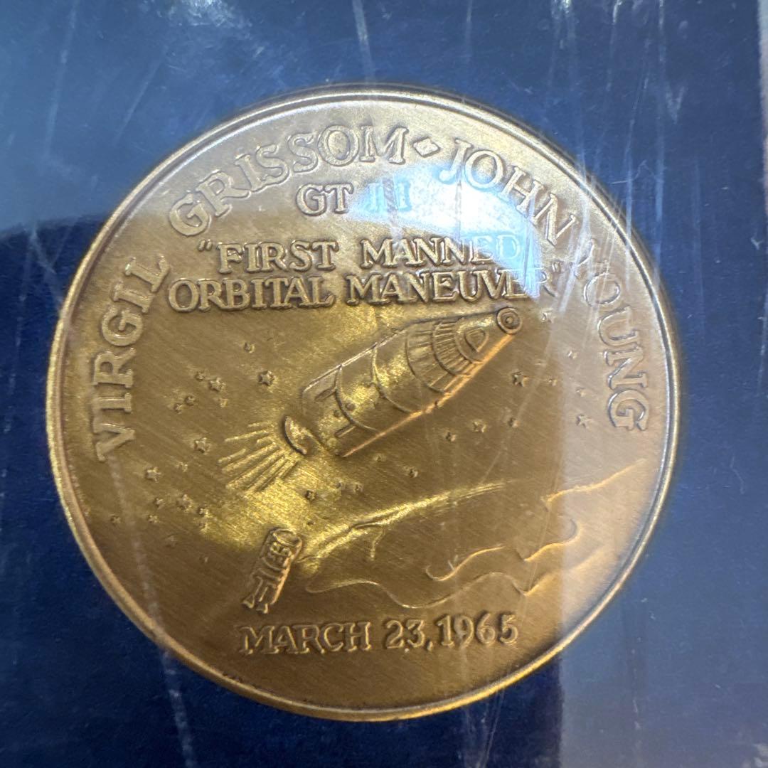 プロジェクト・ジェミニ計画　記念メダルセット　希少品　記念品　NASA