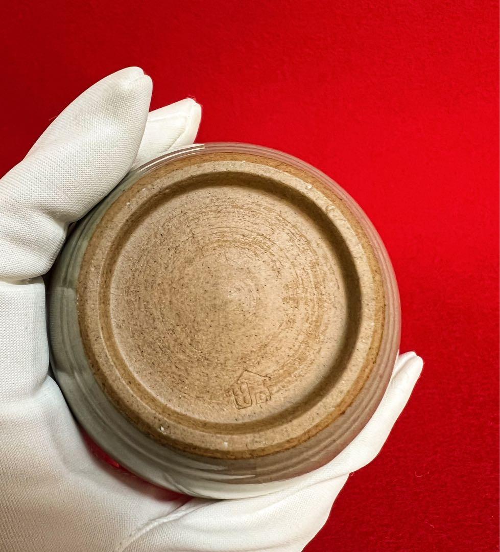 古美術 肥後銘陶 八代焼 高田焼 茶入 茶道具 箱付き 古道具　コレクション