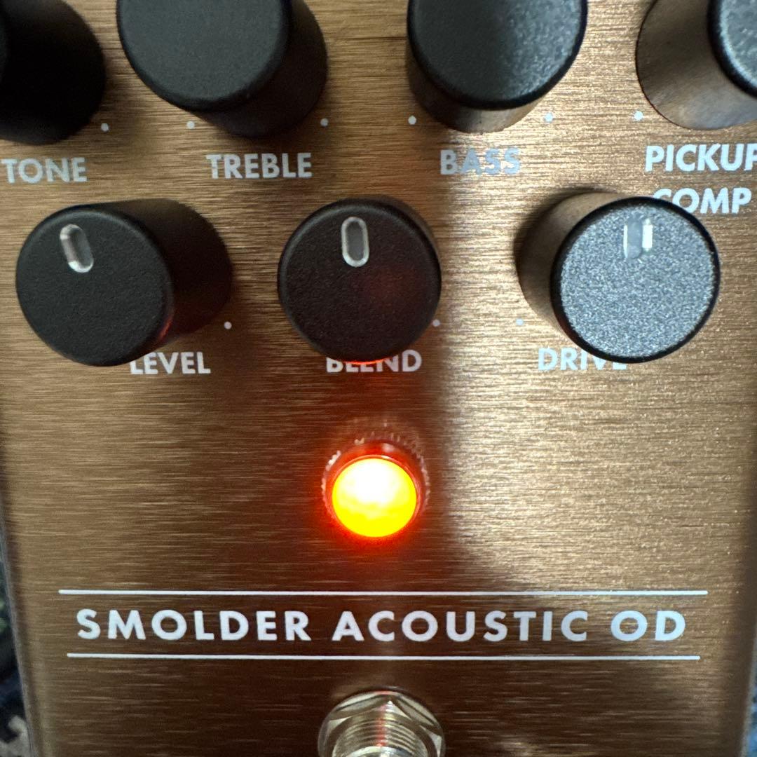 美品 Fender SMOLDER ACOUSTIC OVERDRIVE