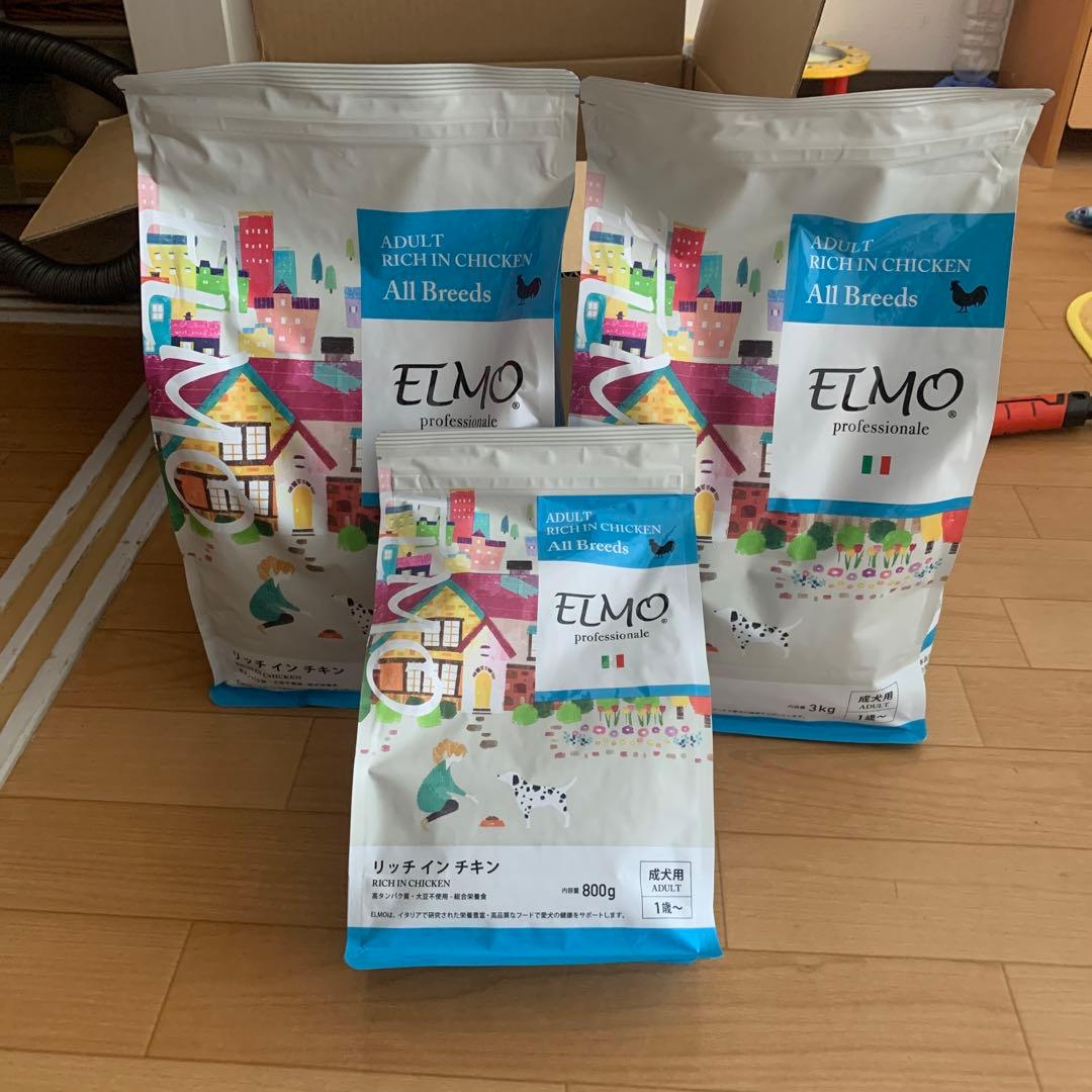 ELMO　リッチインチキン　ドッグフード　成犬用総合栄養食