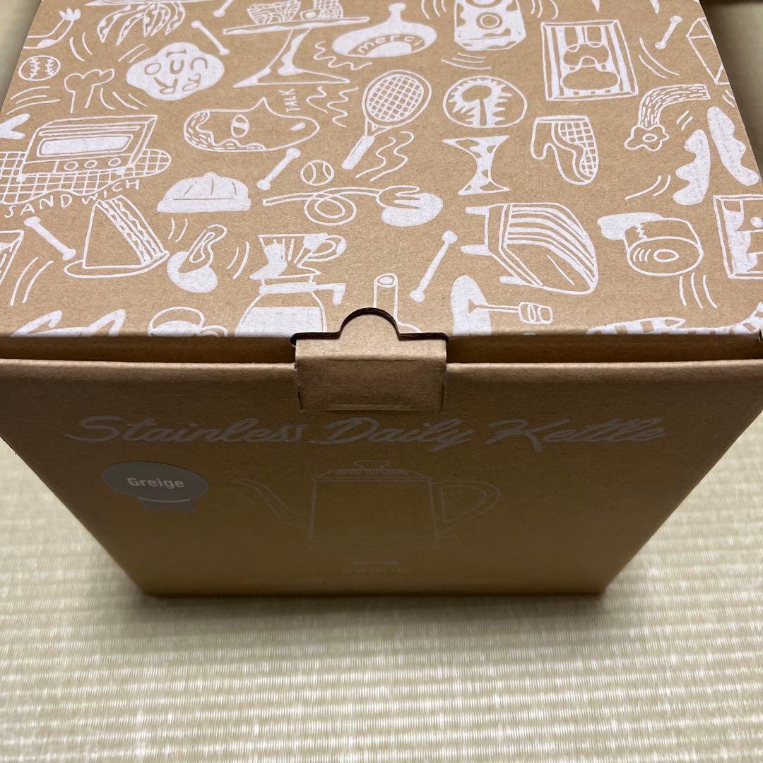 新品　BRUNO ステンレスデイリーケトル グレージュカラー