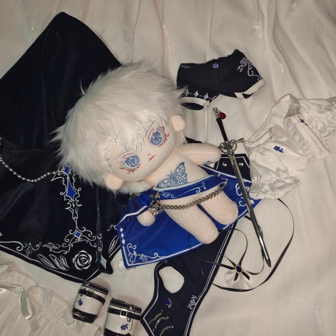 20cm 着せ替えぬいぐるみ 五条悟 赫 激レア③