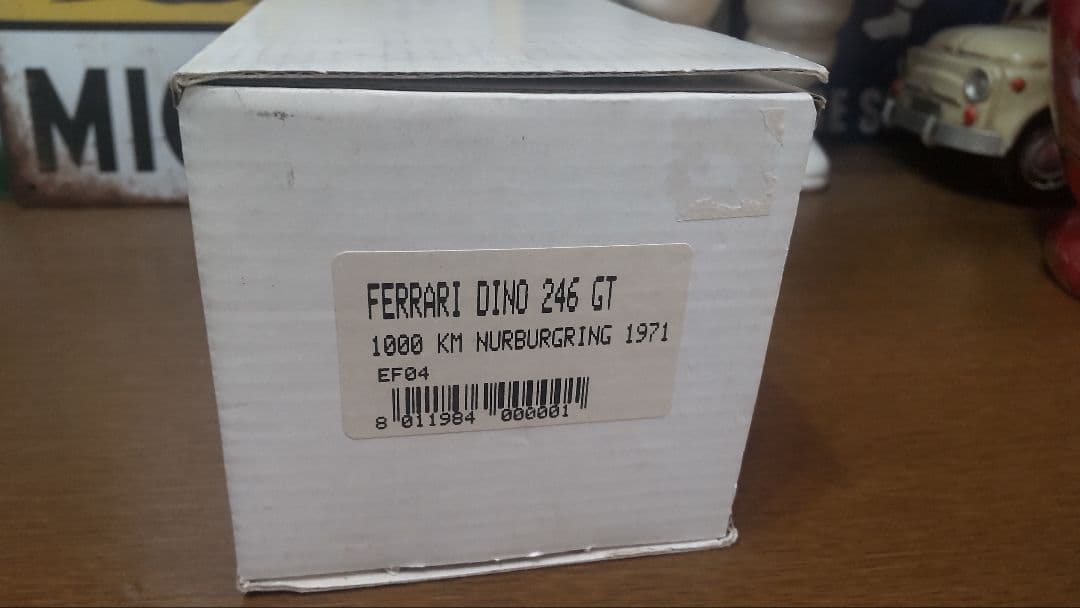 ミニカー Ferrari Dino 246 GT EFFEGi 83GT