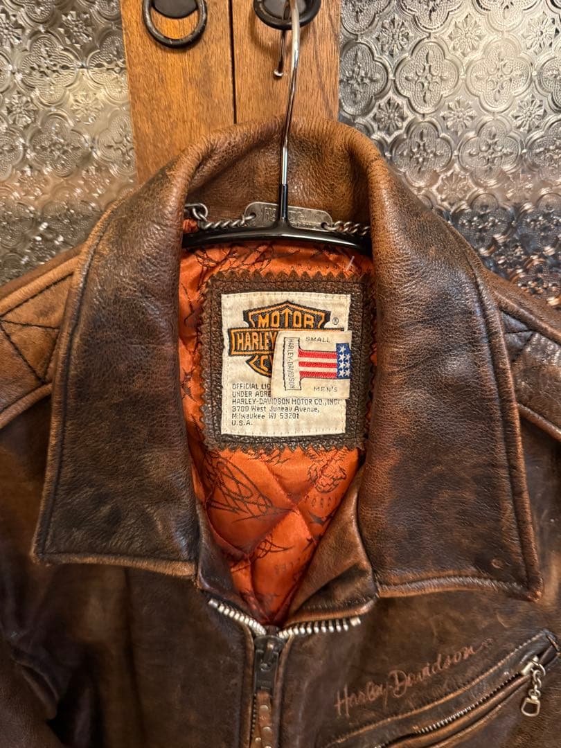 80s ￼ USA製　レザージャケット