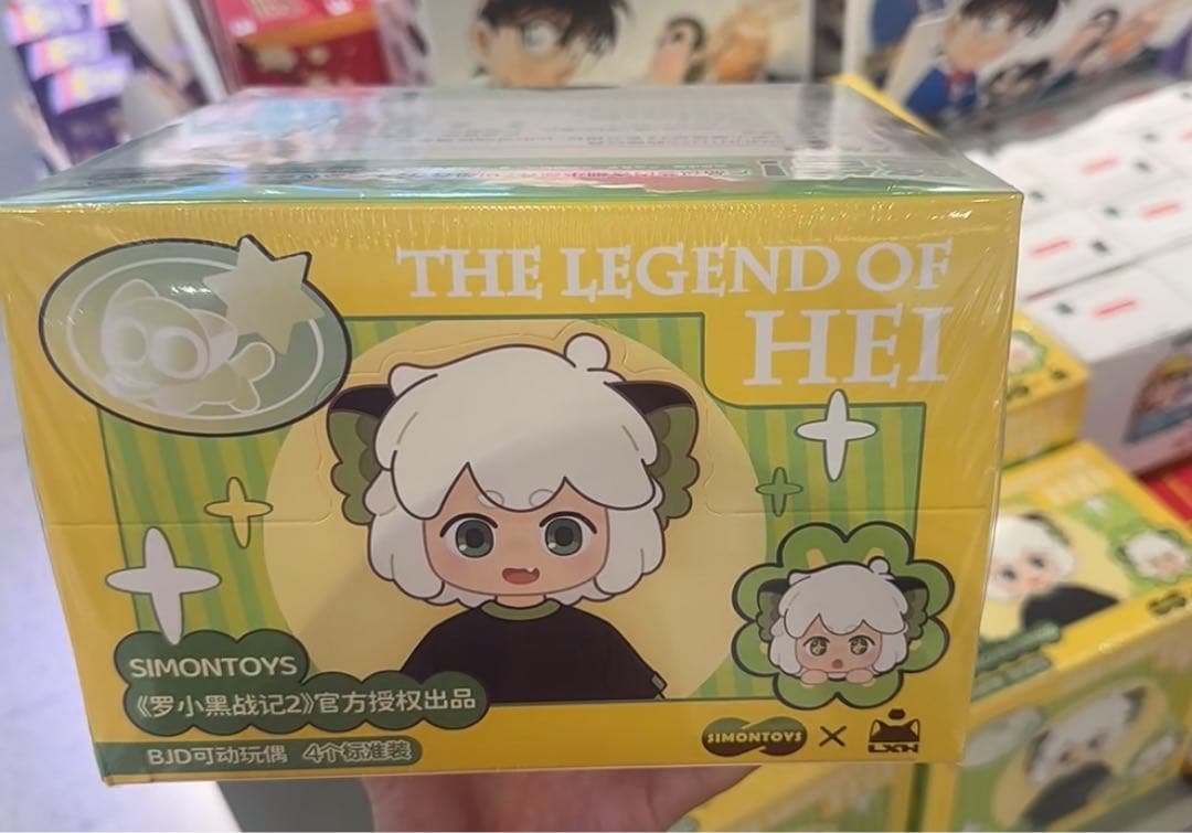 SIMONTOYS 羅小黒戦記II BJD 可動式フィギュア1BOX(4個)