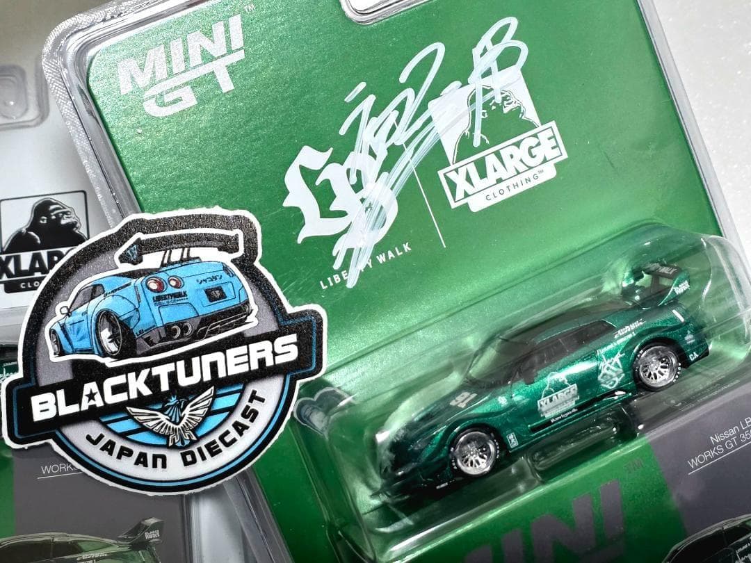 MINIGT リバティーウォーク XLARGE コラボレーション サイン入り2個