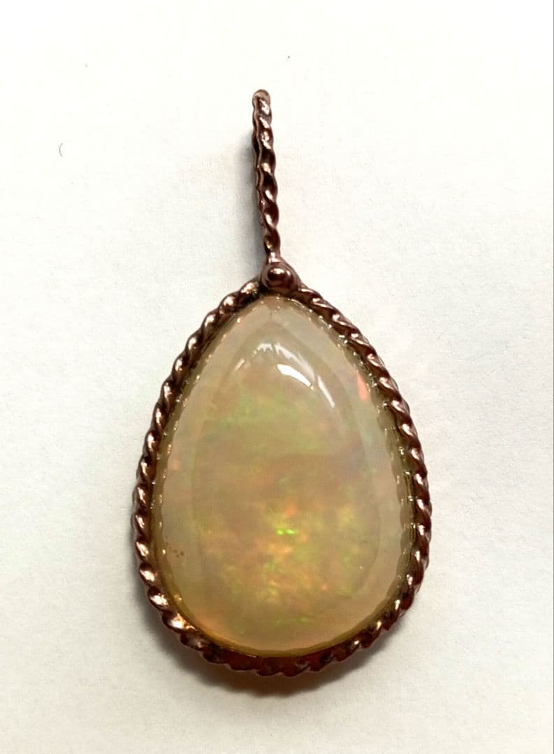 ❤❤ぷーさん（他3点、計4点）大粒〚オパール〛滴型ペンダント✨✨