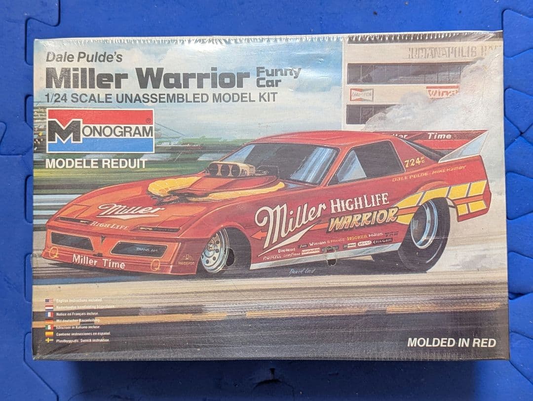 自動車 Miller Warrior Funny Car 1/24 MODEL