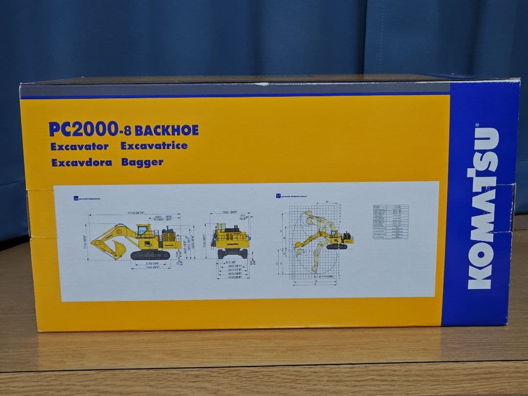 コマツ建機 KOMATSU 1/50 PC2000-8 ダイキャストモデル