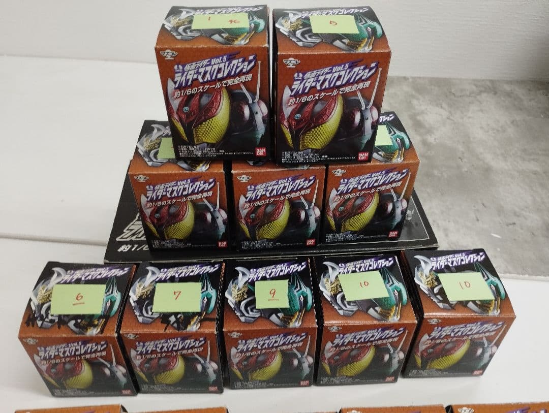 仮面ライダー マスコレクションvol.5 15個セット