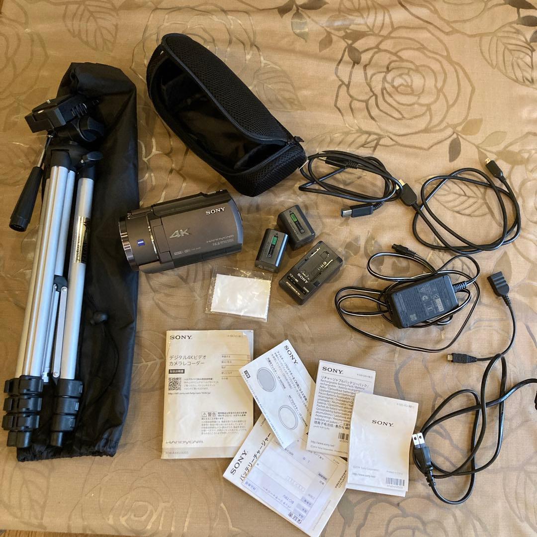 sony デジタル4kビデオカメラレコーダー　FDR-AX40